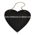 No framed slate blackboard heart design